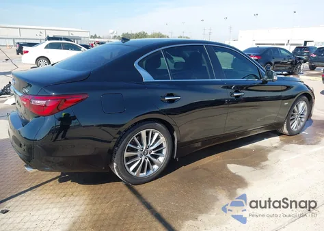 2018 Infiniti Q50 3.0T Luxe from USA, damaged, VIN JN1EV7AP4JM354080